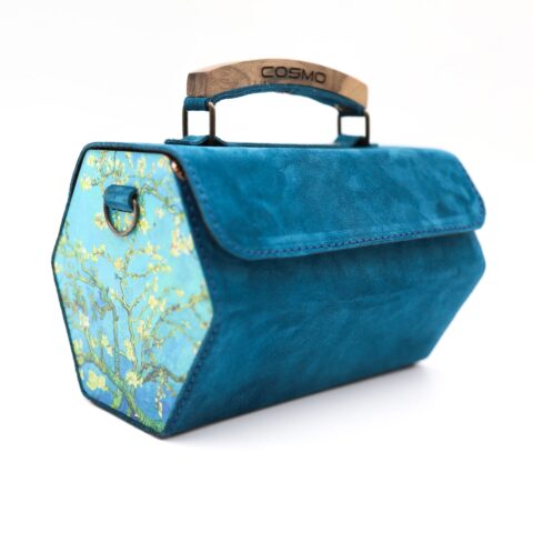 ზამშის ჩანთა - ვან გოგის "ნუშის ყვავილობა"