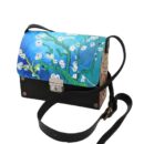 ნუშის ყვავილობა – ტყავის და ხის ჩანთა