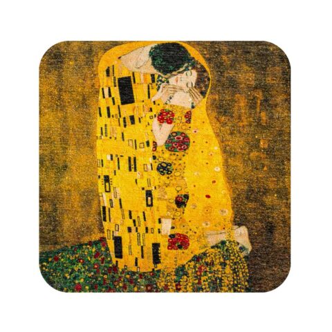 კლიმტის კოცნა – ჭიქის სადგამი