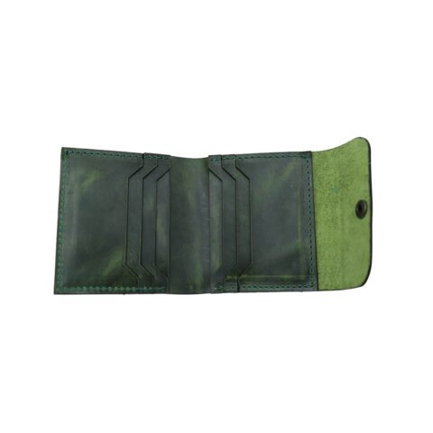 ტყავის საფულე "ლალა" - საქართველო მწვანე