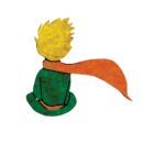 პატარა პრინცი – ხის ბროში პრინტით