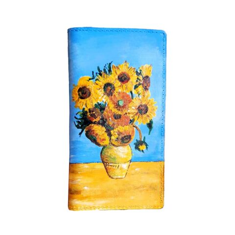 ტყავის საფულე – მზესუმზირები