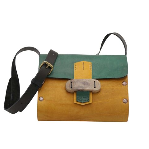 სახეები - ტყავის ჩანთა