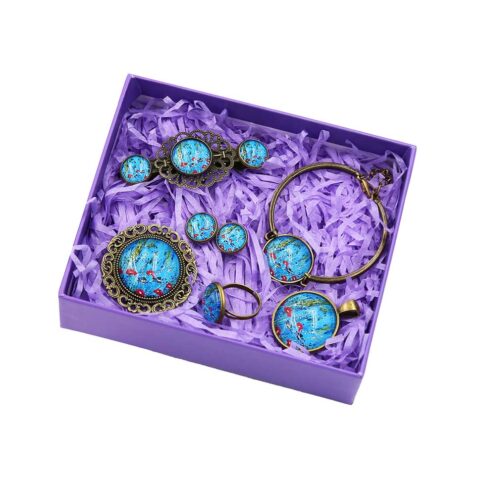 ცისფერი ყვავილები – სასაჩუქრე ნაკრები