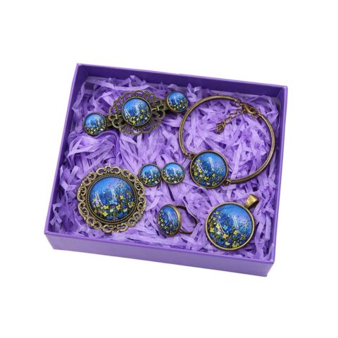 ლურჯი ყვავილები – სასაჩუქრე ნაკრები