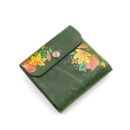 ტყავის საფულე “ლალა” – შემოდგომა, მწვანე