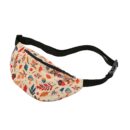 წელჩანთა ნაჭრის – შემოდგომის ფოთლები და სოკოები