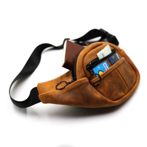 ტიტე წელჩანთა ტყავის