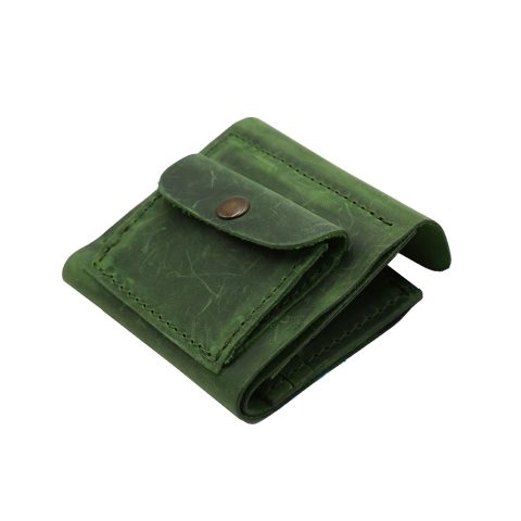 ტყავის საფულე "ლალა" - გვირილების მინდორი